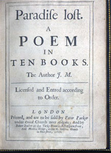Paradise Lost by John Milton